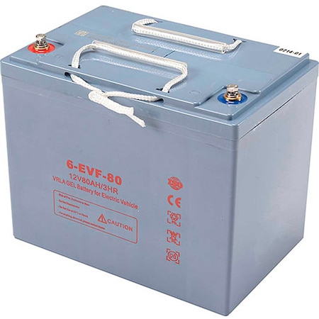 Global Industrial Replacement AGM Battery 12V 80Ah, 641411 RP6450